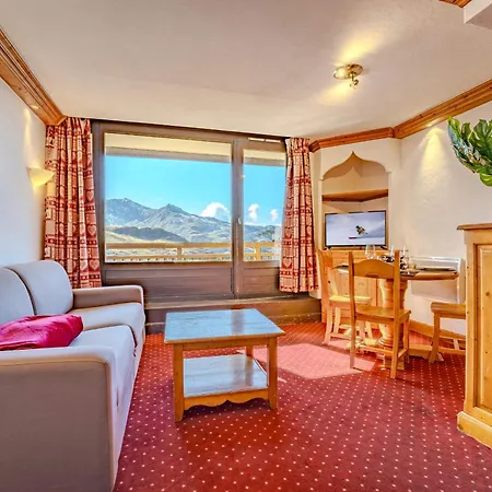 Apartament View 1br And Bunks With Balcony In Centre Val Thorens