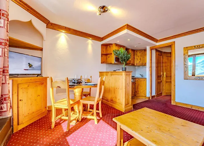 View 1br And Bunks With Balcony In Centre * Val Thorens